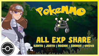 How to Obtain All EXP Shares in ALL Regions in PokeMMO [upl. by Gerald156]