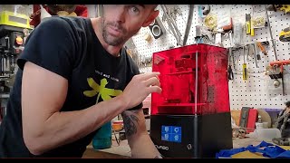 Nova3d Bene4 Resin 3d printer Unboxing Setup and First Print [upl. by Ruperto]