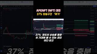 알트코인 37 상승 구간 먹을만한 코인 APENFTNFT shorts 알트코인 코인호재 [upl. by Alyss]