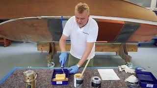 HEMPEL Silic One auf ein altes Antifouling applizieren [upl. by Arvy]