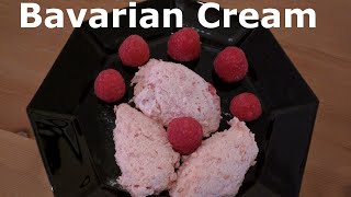 Bavarian Cream with Raspberries [upl. by Acireed]