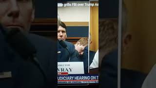 FBI agent sleeps in bosss congress Trump Shooter testimony😱 [upl. by Vano990]