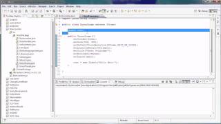 Java Tutorial 66  Text in GUI anzeigen lassen  JLabel [upl. by Sutit]