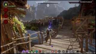 Dragon Age Inquisition Cheat How to kill the Hinderlands Dragon at a low level [upl. by Atsocal]