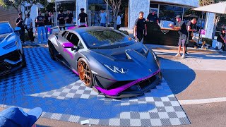 Car Week Monterey 2024  Exotics on Broadway [upl. by Waxman]