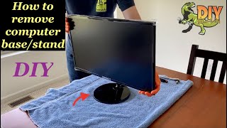 How to remove Samsung computer monitor basestand [upl. by Wei]