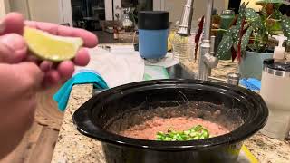 Making refried pinto beans from scratchPt 2 [upl. by Katya743]