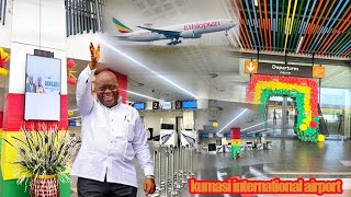 Kumasi Airport finally starts work in June Its 100percent airways are readykumasi to Heathrow ai [upl. by Ikkela]