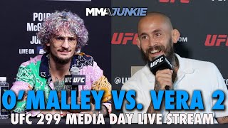 UFC 299 OMalley vs Vera 2 Media Day Live Stream  LIVE [upl. by Amity]