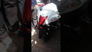 Hayabusa Exhaust Sound in India  HD TV [upl. by Kirkpatrick]