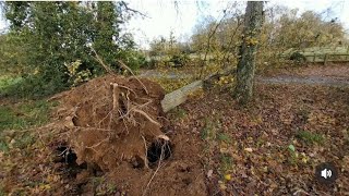 Tempête Caetano alerte orange en LoireAtlantique vents à plus de121km de gros dégâts⚠️Nantes [upl. by Aisyla]