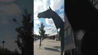 Milton keynes horse statue [upl. by Yssac481]