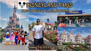 DISNEYLAND PARIS 2024 My First Time Experience Better than US Parks Most Beautiful Disney Park [upl. by Dambro]