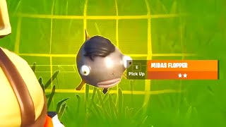 Fortnite MIDAS FLOPPER was INSANE [upl. by Llerral]