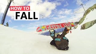 How to Fall on a Snowboard [upl. by Bajaj76]