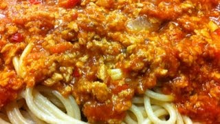 Receta Salsa Bolognesa Vegetariana y Vegana Para Pastas  La Cocinadera [upl. by Helen235]