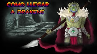 Tibia  Como llegar a Drakens en Zao [upl. by Morissa]