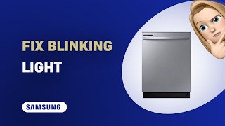 How to Fix Blinking Normal Light on Samsung DW80R2031US Dishwasher  Troubleshooting Guide [upl. by Eirok]