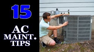 15 Air Conditioner Maintenance Tips [upl. by Jemmie273]