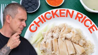 Singapore Locals Teach Me How To Perfect Hainanese Chicken Rice  Origins [upl. by Eleazar157]