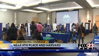 Video Tulsa Public Schools holds 2024 Enrollment Expo [upl. by Boot]