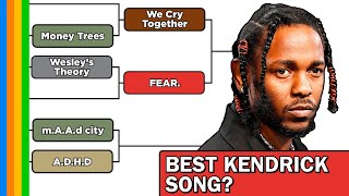 Our Kendrick Lamar Song Bracket [upl. by Tollmann]