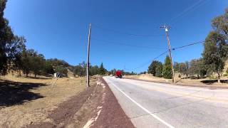 1959 GMC CANNONBALL DOWNSHIFTING WHILE CLIMBING HILL OUTSIDE RUNBY [upl. by Biancha]