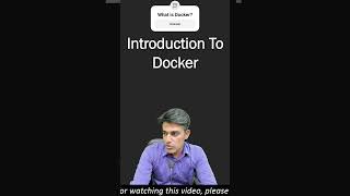 Introduction To Docker 🚚 shorts docker ytshorts [upl. by Kaczer]