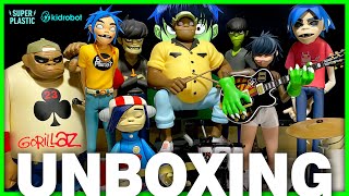 GORILLAZ  Unboxing SUPERPLASTIC  KIDROBOT [upl. by Ailam]