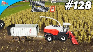 FS 16 Timelapse  128 Big campaign Corn silage in a biogas plant [upl. by Haye675]