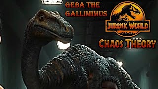 Jurassic world Chaos Theory season 2 Geba the Gallimimus screen time [upl. by Merilee]