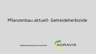 Pflanzenbau aktuell  AGRAVIS NiedersachsenSüd GmbH [upl. by Winograd]