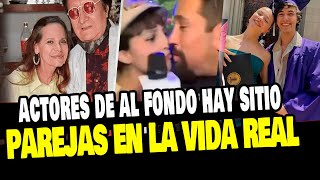 AFHS PAREJAS EN LA VIDA REAL DE LOS ACTORES DE AL FONDO HAY SITIO PARTE 2 [upl. by Elset7]