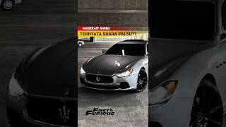 SUARA MOBIL DECKARD SHAW TERNYATA PALSU maserati fastandfurious shorts [upl. by Fiona383]