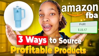 3 Ways to Source Profitable Products for Amazon FBA Online [upl. by Aieki]