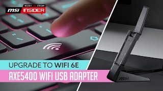 Upgrade to WiFi 6E with AXE5400 WiFi USB Adapter [upl. by Kere487]