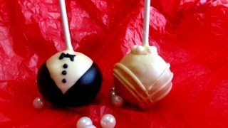 Receta de cake pops para boda  Cake pops de boda  Cake pops fácil con molde [upl. by Jerrine]