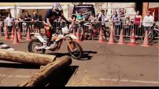 KTM 350 Freeride in Vienna with Lars Enöckl [upl. by Edna259]