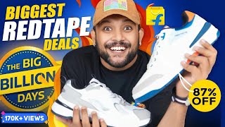 Flipkart Big Billion Days Best Red Tape ShoesSneakers For Men 🔥 86 Off  ONE CHANCE [upl. by Nyrehtak]