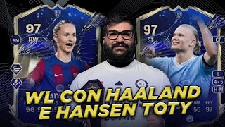 CHI BEN COMINCIA PRIMA FUT CHAMPIONS CON HAALAND E HANSEN TOTY [upl. by Nadeen249]