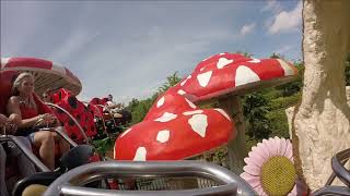 Tayto Park  Ladybird Loop POV Coaster World [upl. by Gnok]