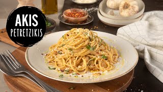 Spaghetti Aglio e Olio  Akis Petretzikis [upl. by Lusa972]