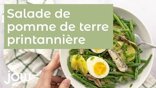 Recette de salade de pomme de terre printanière [upl. by Kenneth]