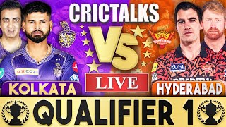 Live KKR Vs SRH Qualifier 1 Ahmedabad  IPL Live Scores amp Commentary  IPL 2024  Last 3 Overs [upl. by Dana]