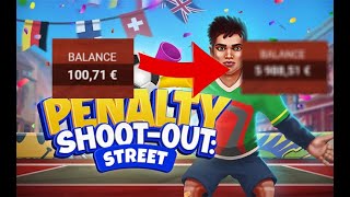 INTENTANDO SUBIR DESDE 100EUR EN PENALTY SHOOTOUT ESTA SLOT ES INCREIBLE [upl. by O'Shee]