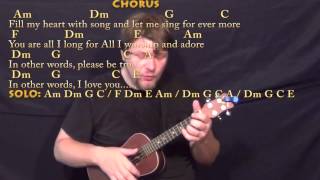 Fly Me to the Moon  Ukulele Cover Lesson with ChordsLyrics [upl. by Cheryl]