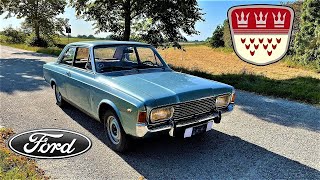 Ford Taunus P7b 20M 1970 90 Hp  POV Review amp Sound [upl. by Nnayecats]