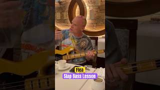 Flea  Slap Bass Lesson rhcp redhotchilipeppers live shorts [upl. by Alahc515]