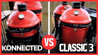 Kamado Joe Classic 3 vs Konnected Joe  An Honest Comparison [upl. by Lhok]