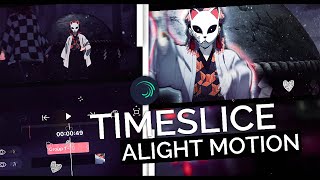 Smooth TimeSlice  Alight Motion AMV Tutorial [upl. by Darb]